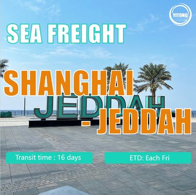 ocean Freight From Shanghai To Jeddah Saudi Arabia